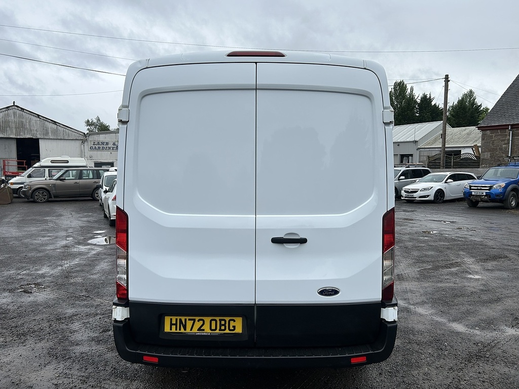 Ford Transit Custom 2.0 350 Ecoblue Leader Panel Van HN72OBG White #4