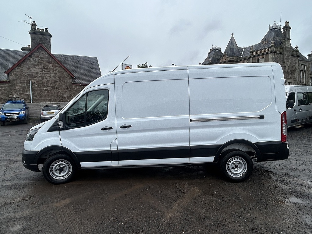 Ford Transit Custom 2.0 350 Ecoblue Leader Panel Van HN72OBG White #3