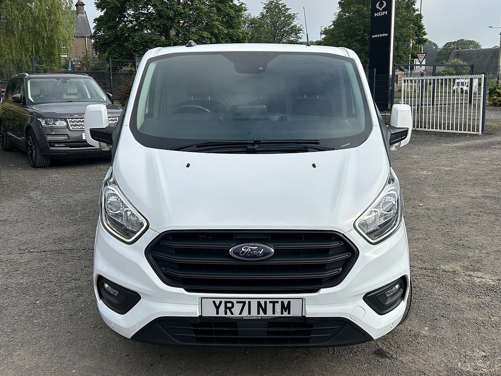 Ford Transit Custom 300 Ecoblue Trend YR71NTM White #2