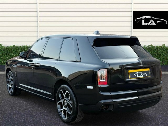 Rolls-Royce Cullinan 2022 6.75 V12 Black Badge 4Wd Euro 6 Black #5