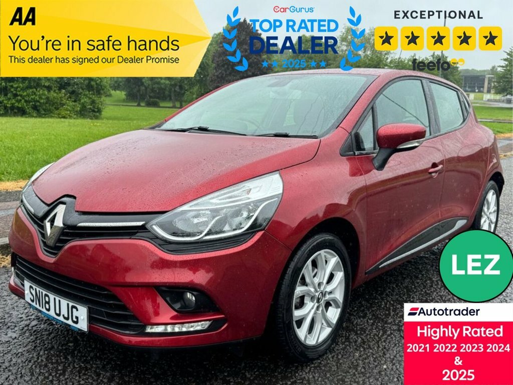 Renault Clio 1.2L Dynamique Nav Red