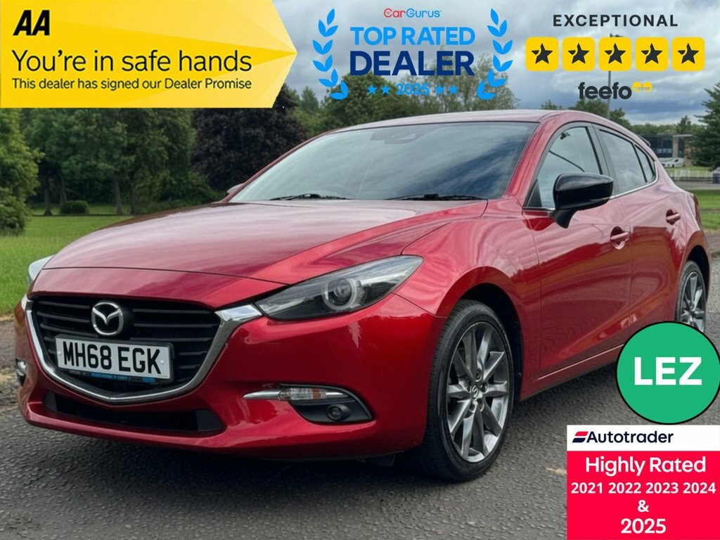 Mazda 3 2L Sport Black Red