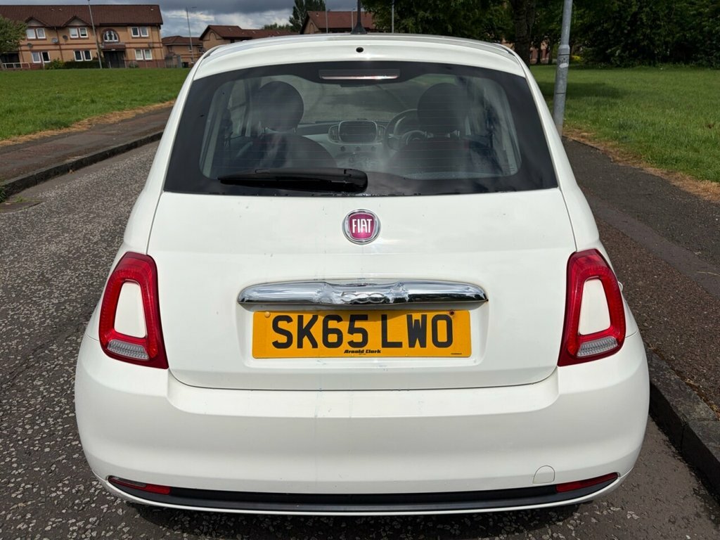 Fiat 500 1.2L Pop SK65LWO White #4