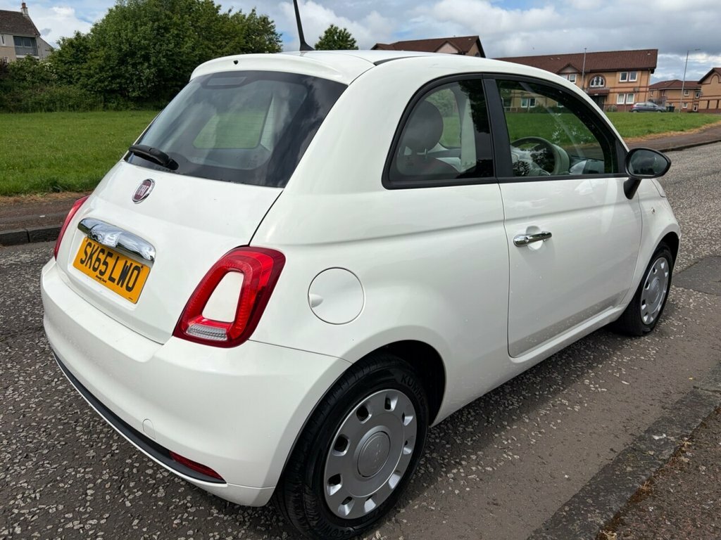 Fiat 500 1.2L Pop SK65LWO White #5