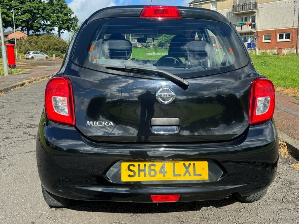Nissan Micra 1.2L Visia Black #4