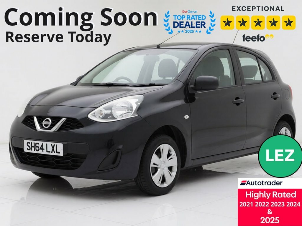 Nissan Micra 1.2L Visia Black