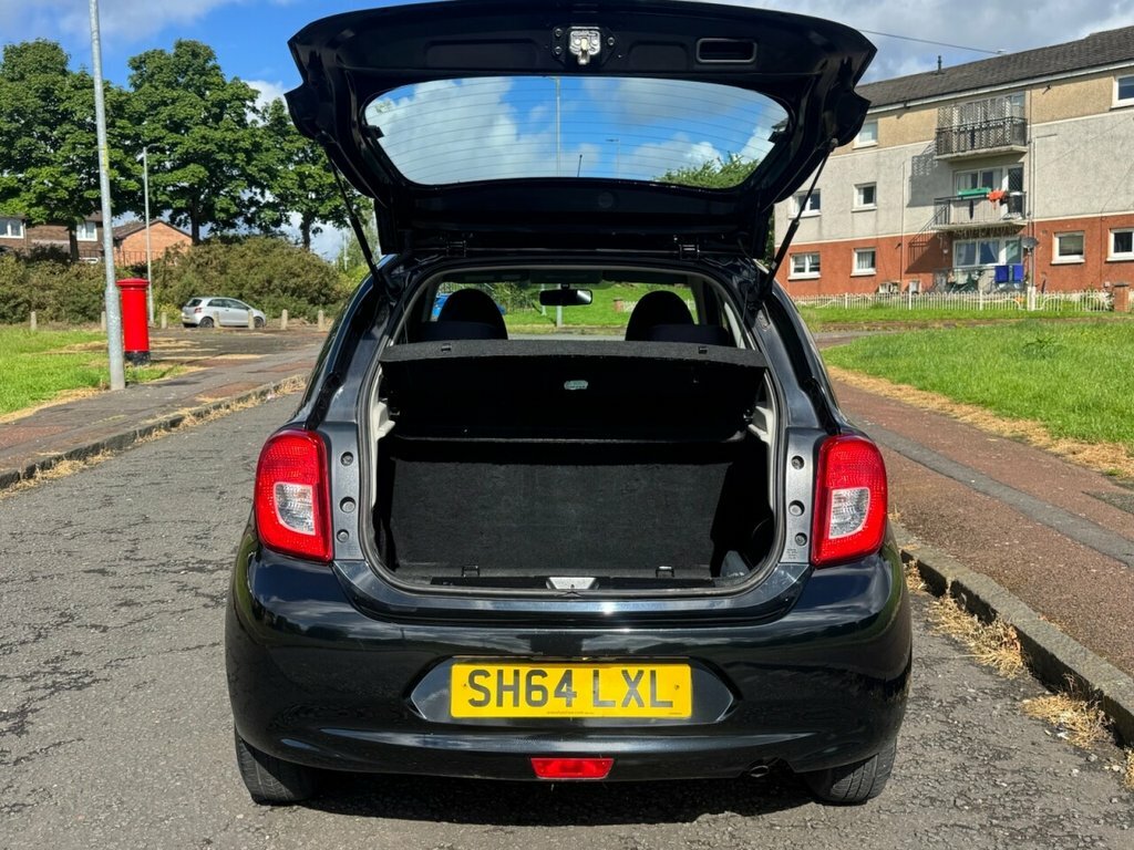 Nissan Micra 1.2L Visia Black #5