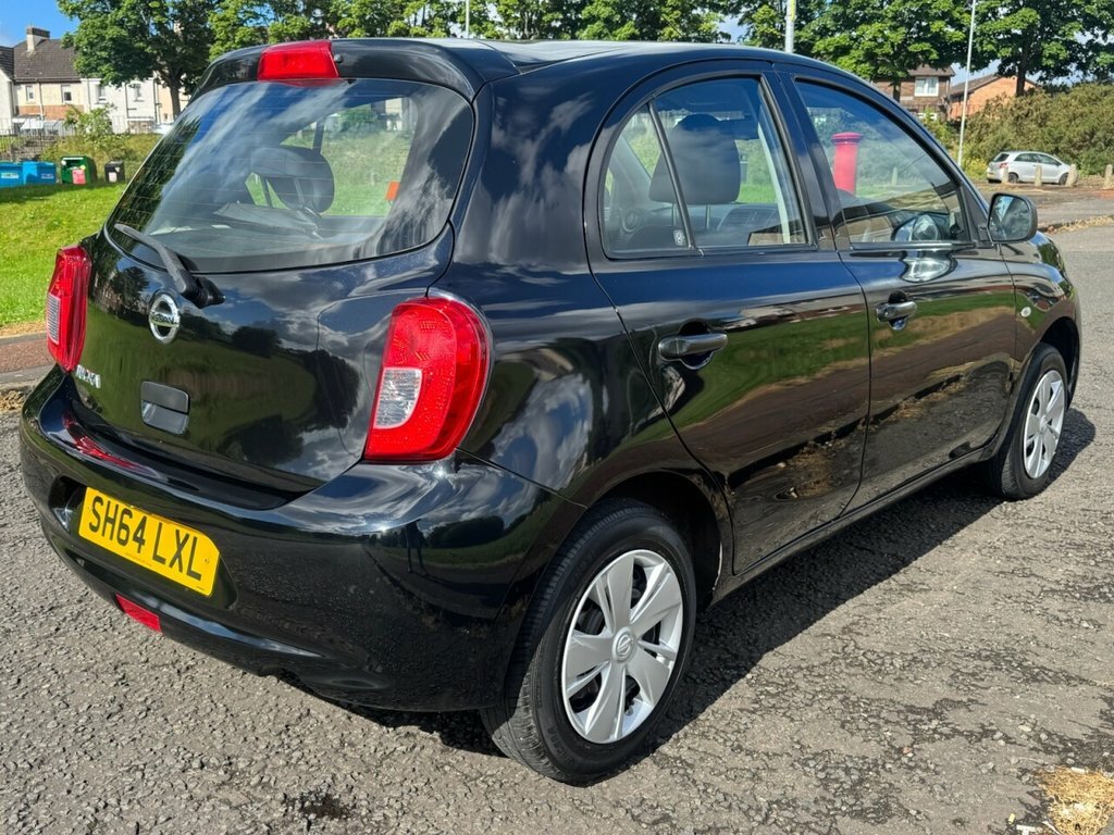 Nissan Micra 1.2L Visia Black #6
