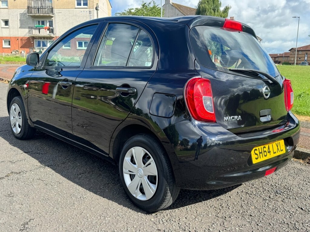 Nissan Micra 1.2L Visia Black #3