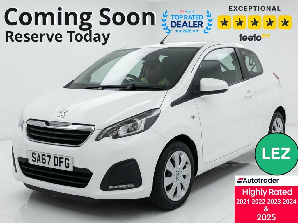 Peugeot 108 1L Active White