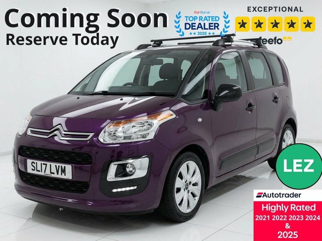 Citroen C3 Picasso 1.6L Edition Purple