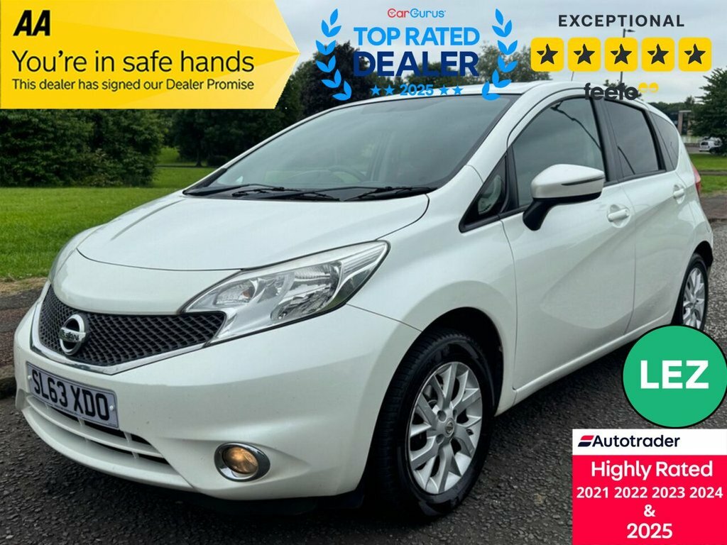 Nissan Note 1.2L Acenta White