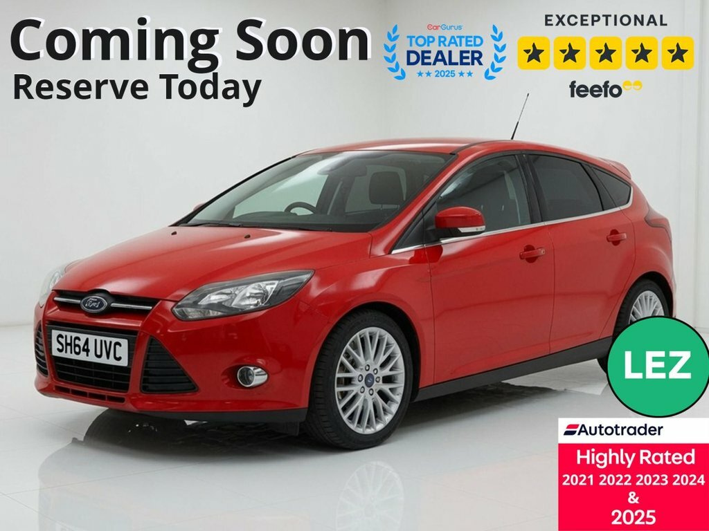 Ford Focus 1.6L Zetec Red