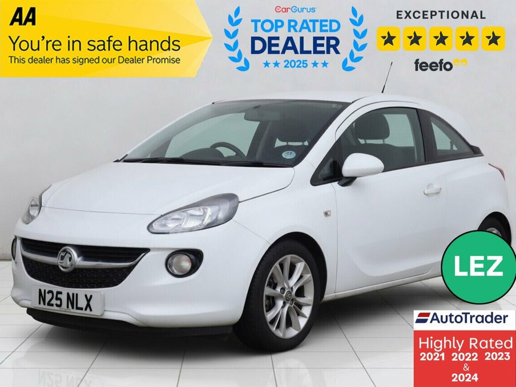 Vauxhall Adam 1.2L Jam White