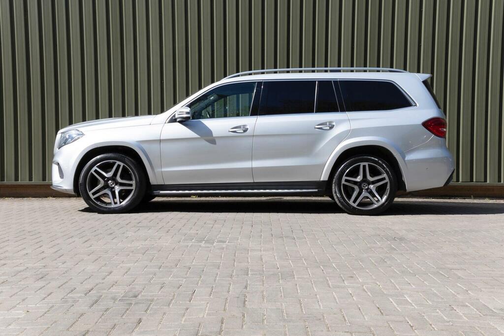 Mercedes-Benz GLS Class 3.0 Gls350d V6 Amg Line G-tronic 4Matic Euro 6 S Silver #4