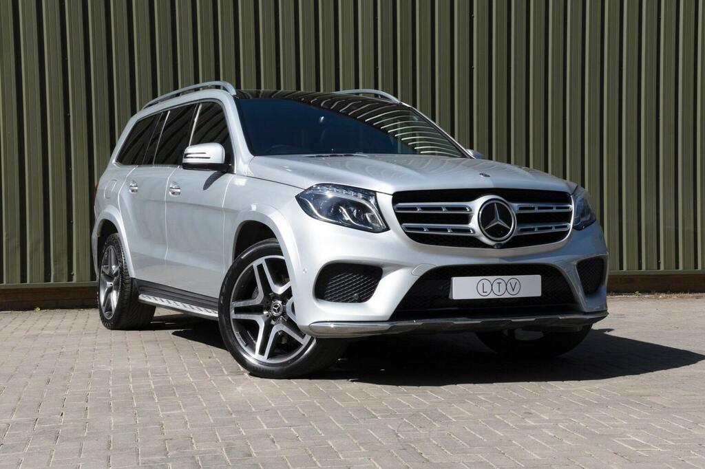 Mercedes-Benz GLS Class 3.0 Gls350d V6 Amg Line G-tronic 4Matic Euro 6 S Silver