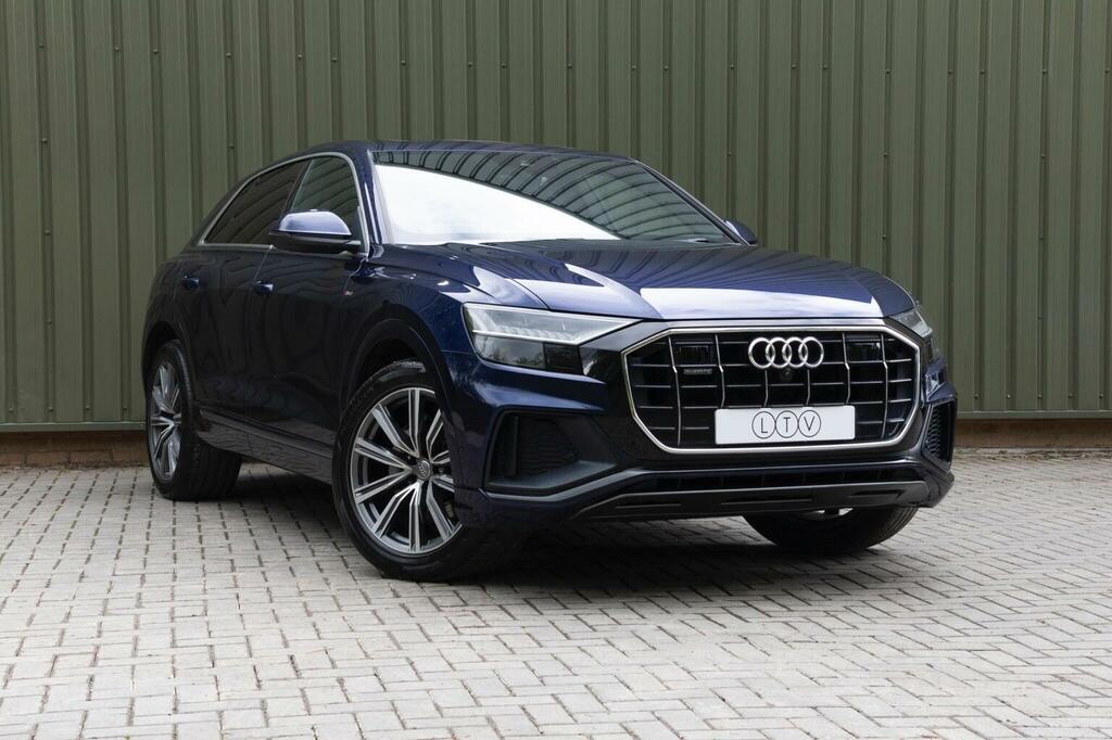 Audi Q8 3.0 Tdi V6 50 S Line Tiptronic Quattro Euro 6 Ss Blue