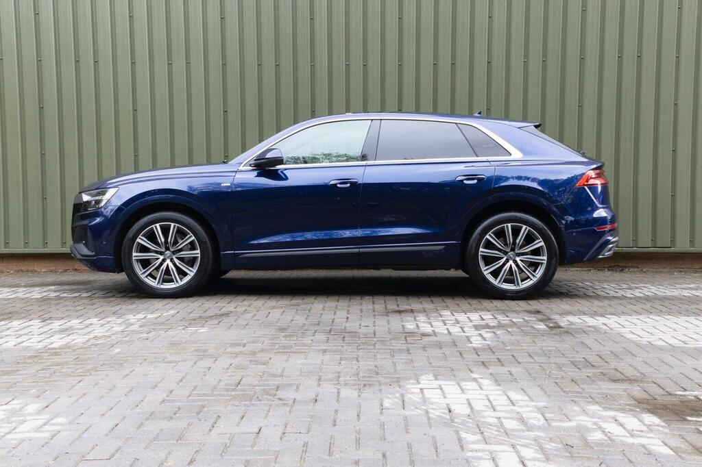 Audi Q8 3.0 Tdi V6 50 S Line Tiptronic Quattro Euro 6 Ss Blue #4