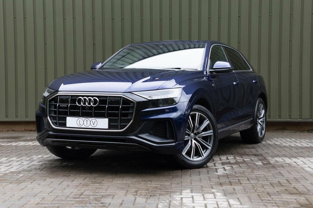 Audi Q8 3.0 Tdi V6 50 S Line Tiptronic Quattro Euro 6 Ss Blue #3
