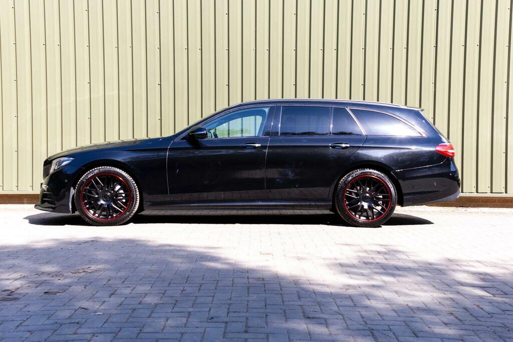 Mercedes-Benz E Class E350d Amg Line Edition Premium 9G-tronic Blue #74