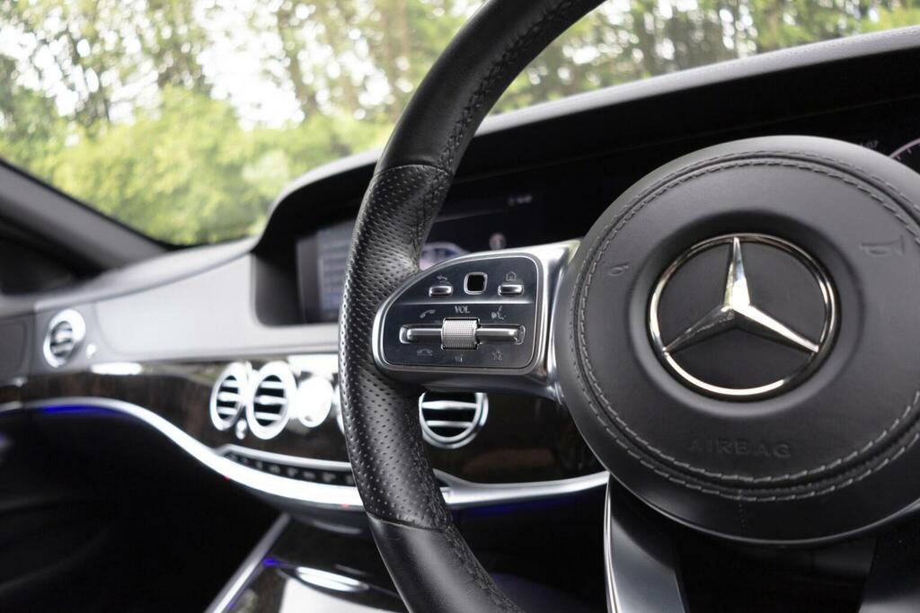 Mercedes-Benz S Class Coupe White #40