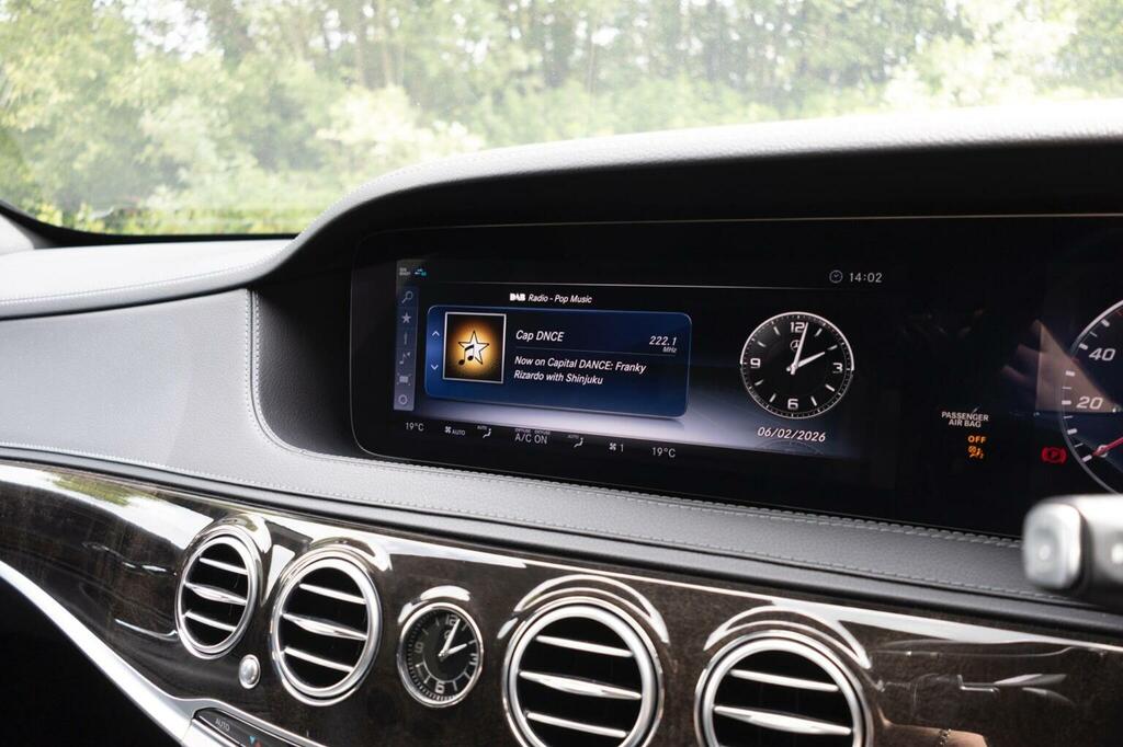Mercedes-Benz S Class Coupe White #101