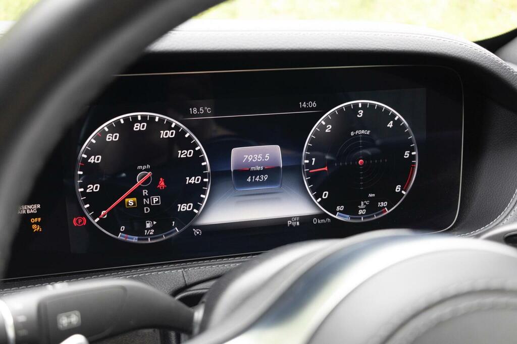 Mercedes-Benz S Class Coupe White #118