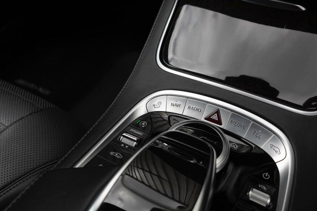 Mercedes-Benz S Class Coupe White #93