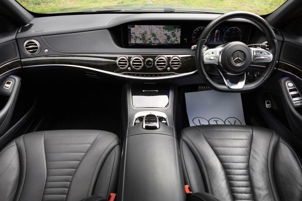 Mercedes-Benz S Class Coupe White #86