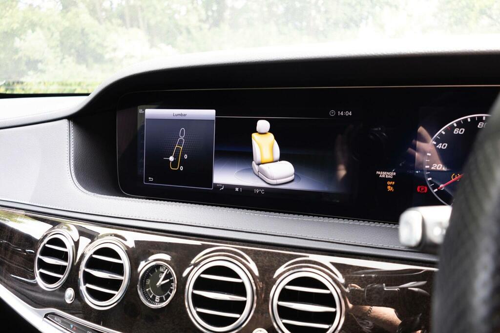 Mercedes-Benz S Class Coupe White #97