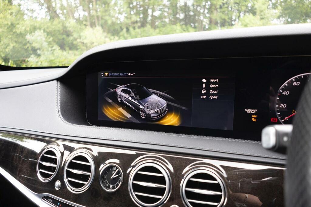 Mercedes-Benz S Class Coupe White #92