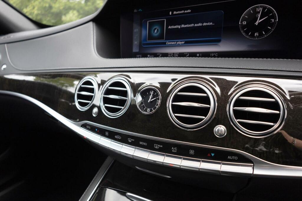 Mercedes-Benz S Class Coupe White #125