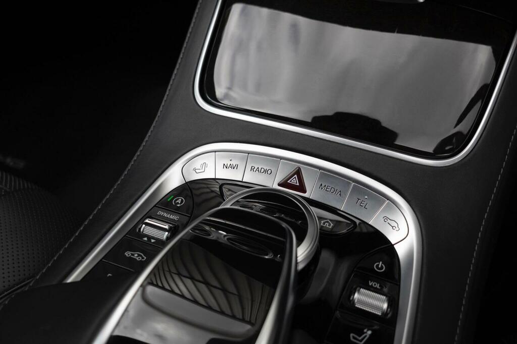 Mercedes-Benz S Class Coupe White #28