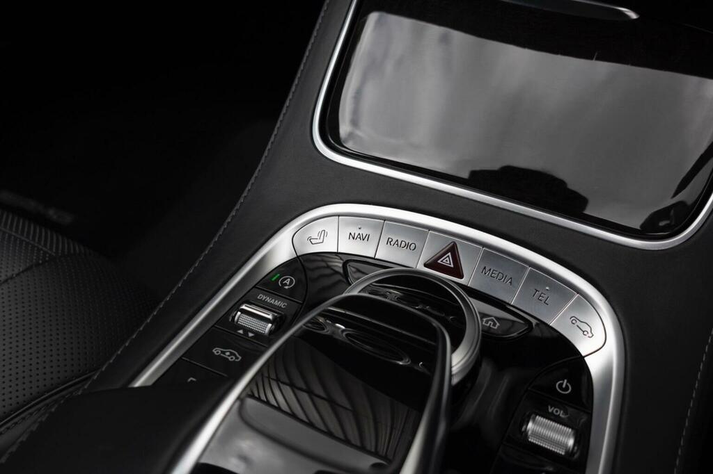 Mercedes-Benz S Class Coupe White #26
