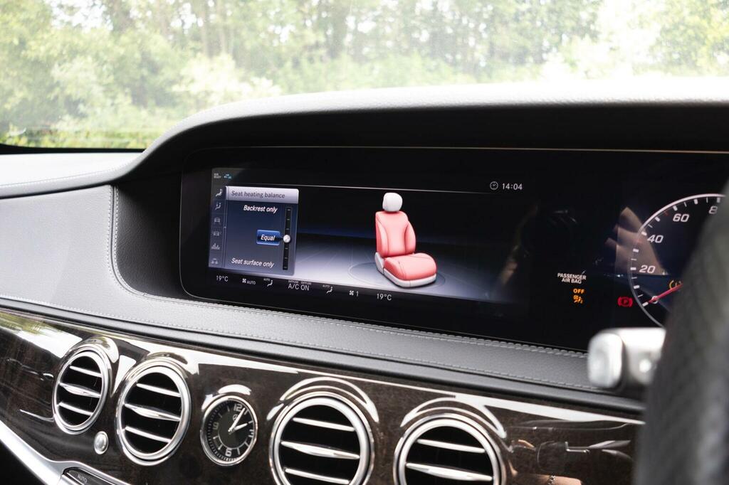 Mercedes-Benz S Class Coupe White #23