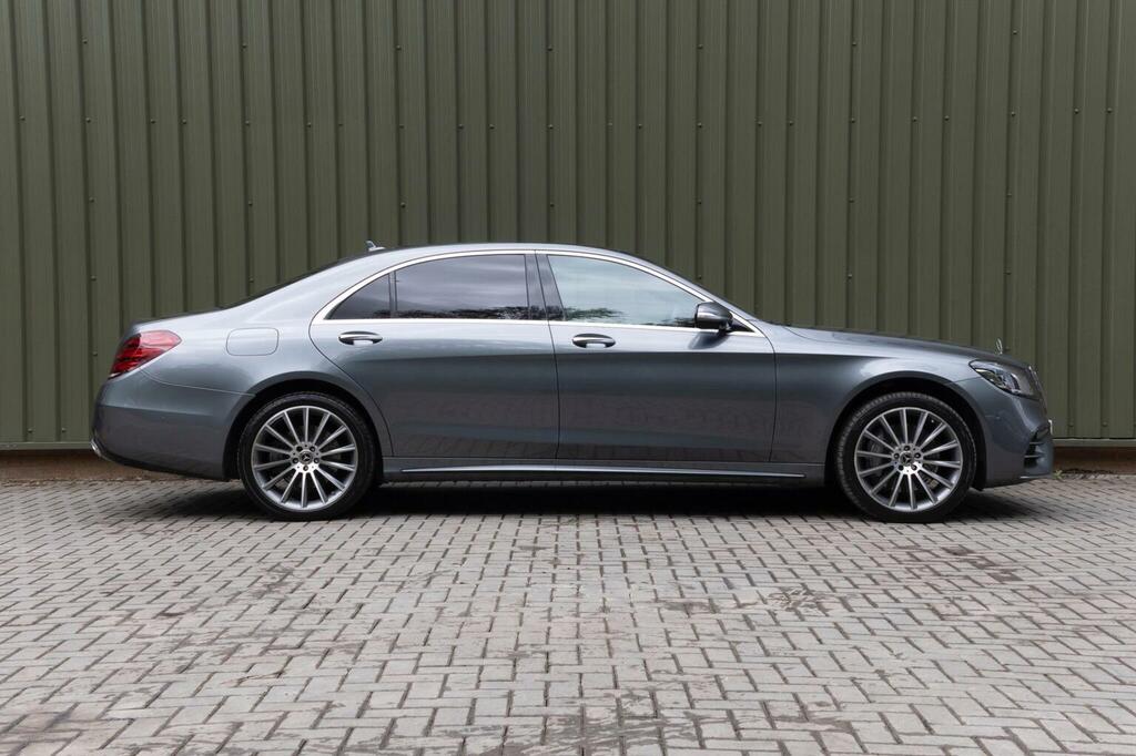 Mercedes-Benz S Class Coupe White #8