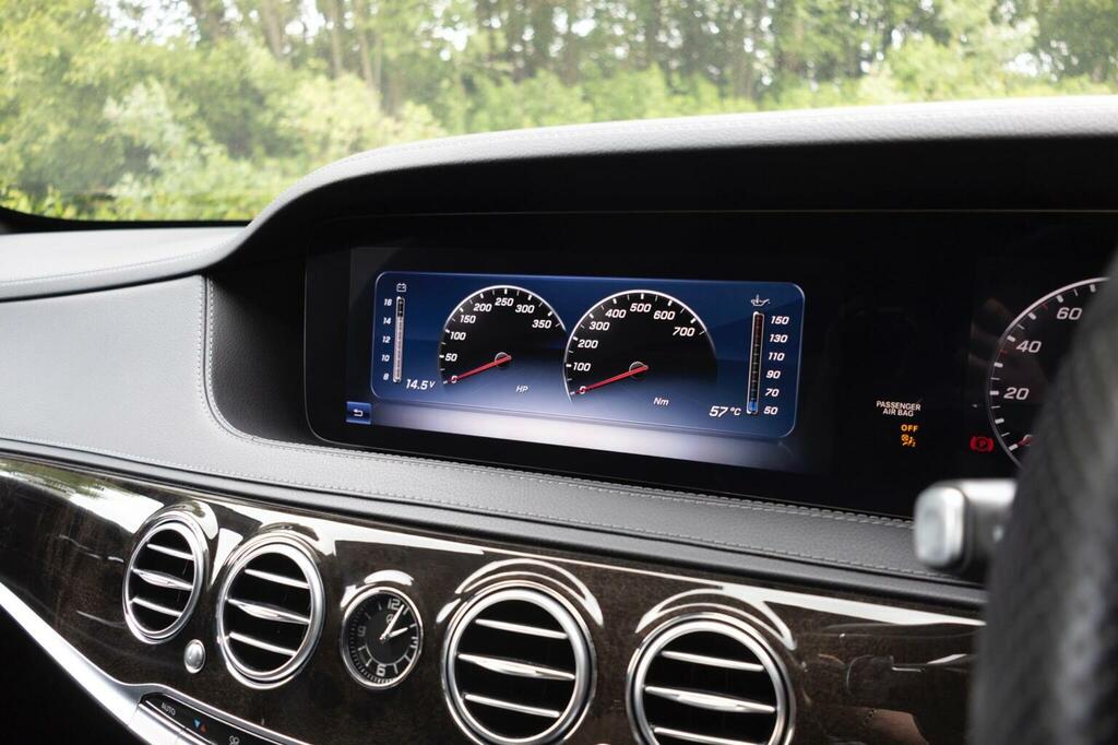 Mercedes-Benz S Class Coupe White #33