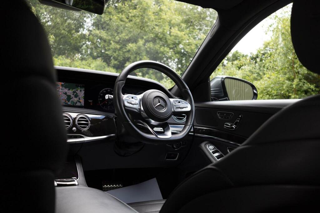 Mercedes-Benz S Class Coupe White #127