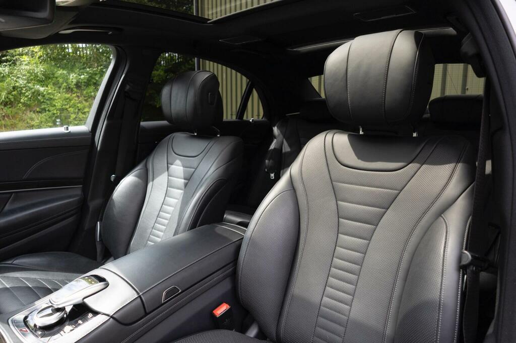 Mercedes-Benz S Class Coupe White #15