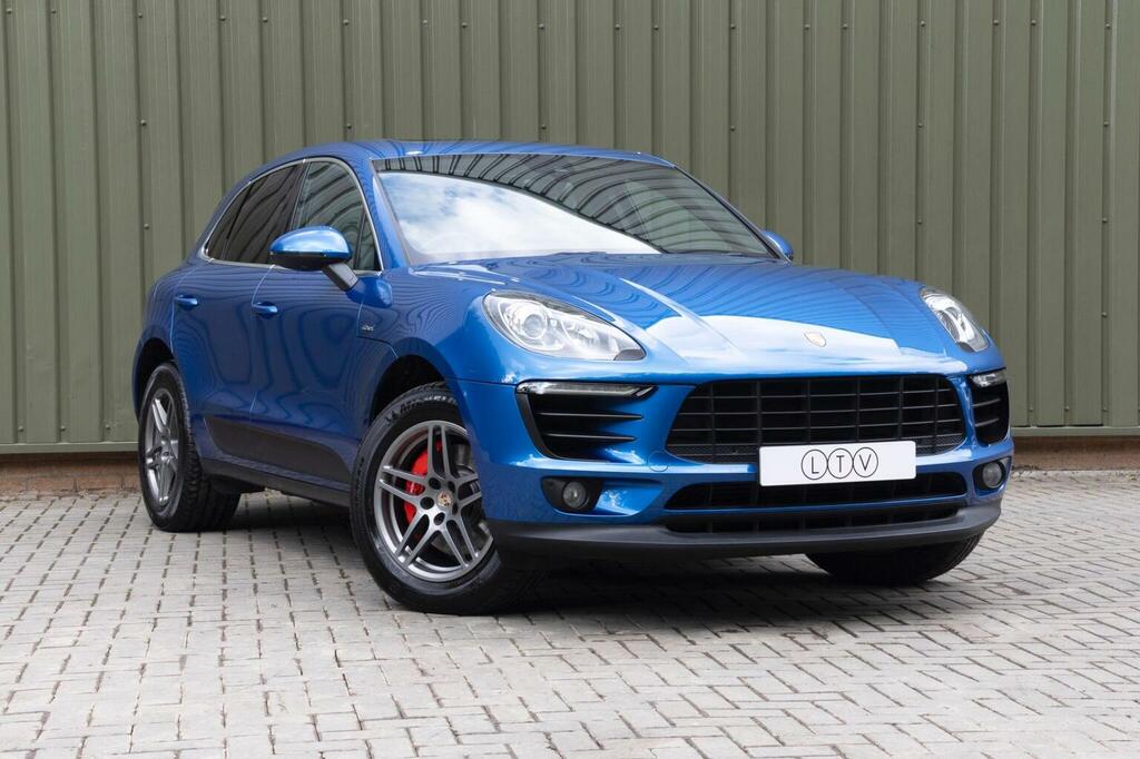 Porsche Macan 3.0 Td V6 S Pdk 4Wd Euro 6 Ss Blue