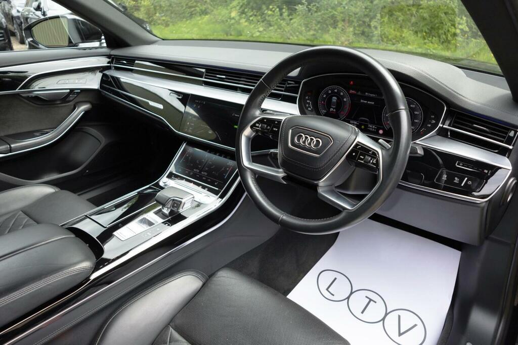 Audi A8 50 Tdi Quattro S Line Tiptronic White #79