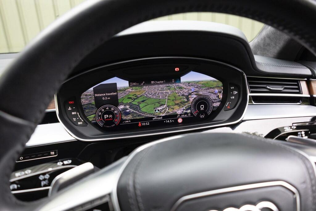 Audi A8 55 Tfsi Quattro Tiptronic Black #36
