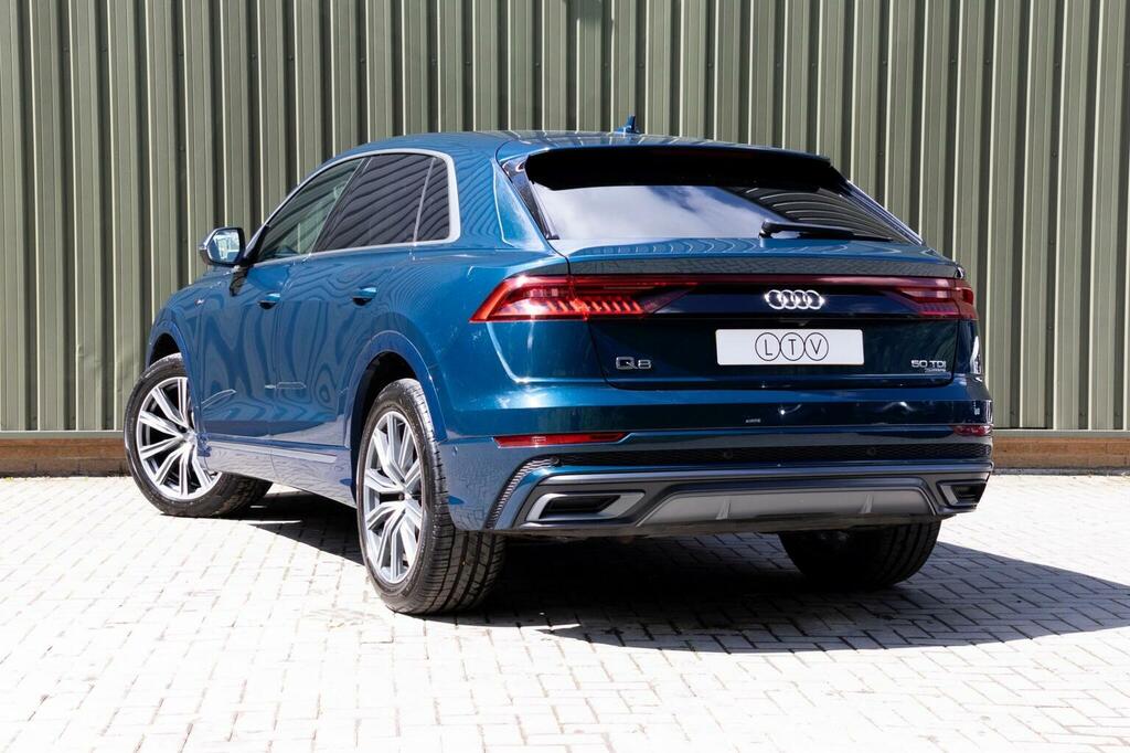 Audi Q8 3.0 Tdi V6 50 S Line Tiptronic Quattro Euro 6 Ss Blue #5