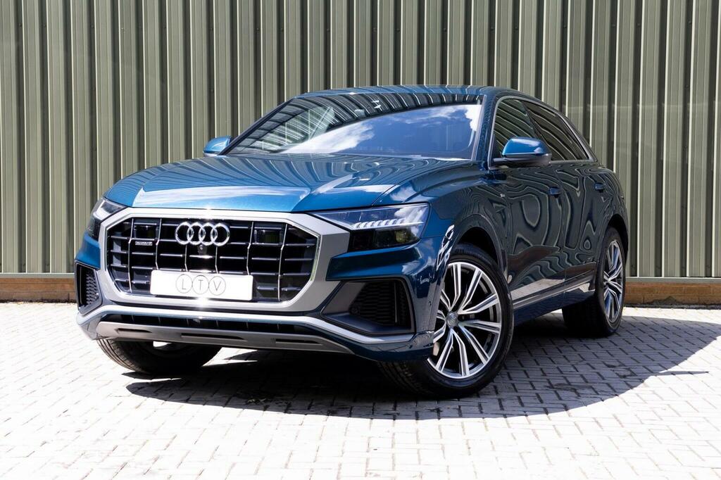Audi Q8 3.0 Tdi V6 50 S Line Tiptronic Quattro Euro 6 Ss Blue #3