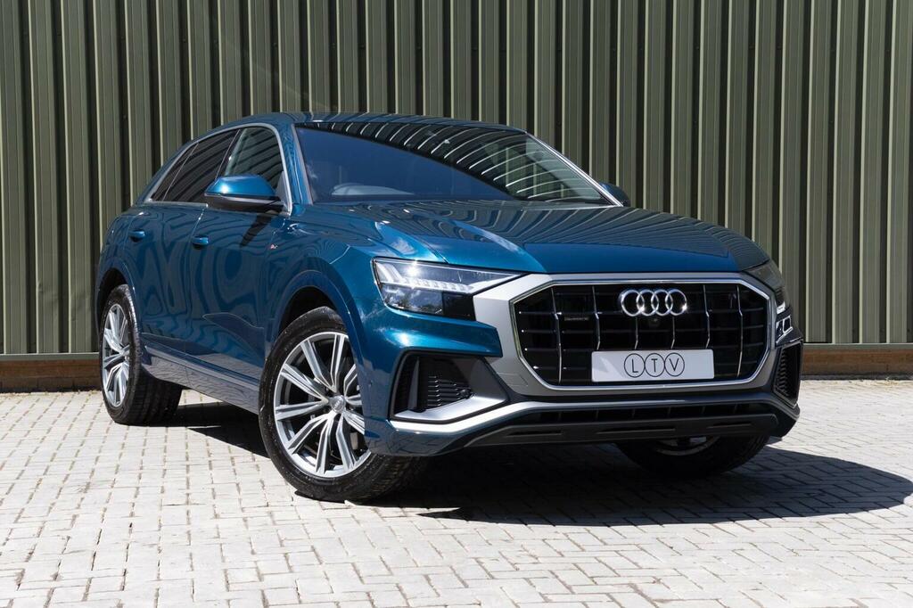 Audi Q8 3.0 Tdi V6 50 S Line Tiptronic Quattro Euro 6 Ss Blue