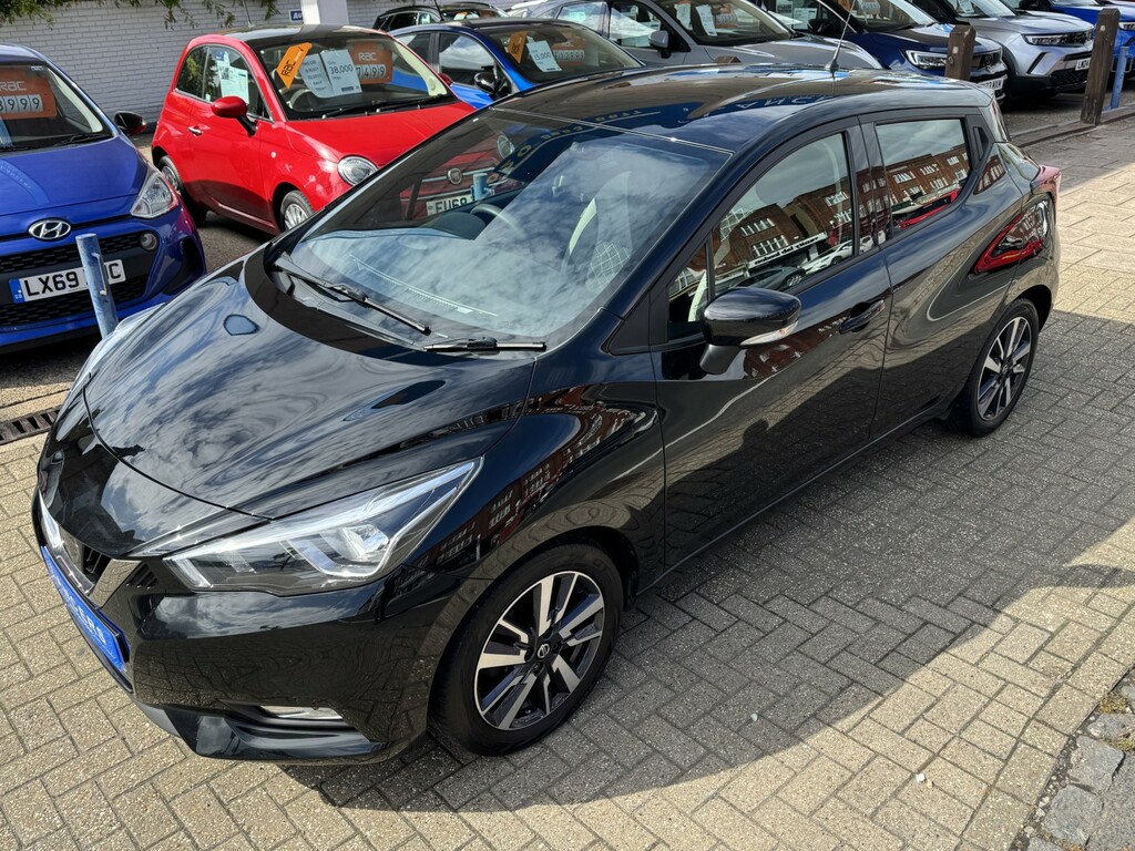 Nissan Micra 1.0 Ig Acenta Limited Edition FM68BVL Black #6