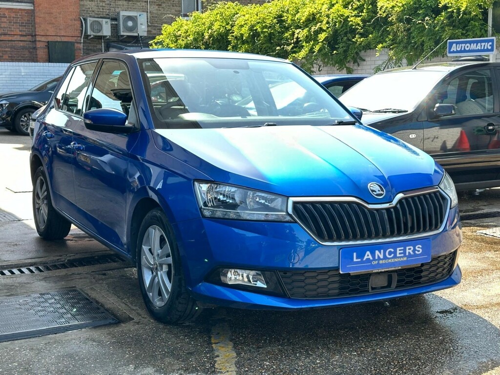 Skoda Fabia 1.0 Tsi Se KN68UCE Blue #3