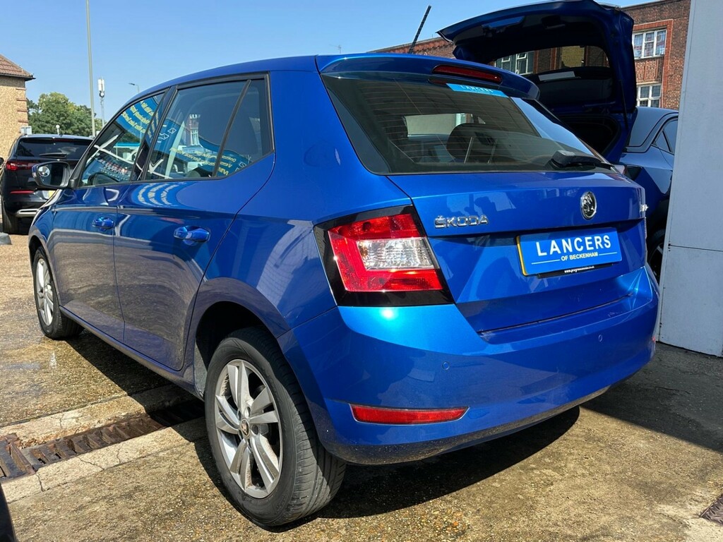 Skoda Fabia 1.0 Tsi Se KN68UCE Blue #4