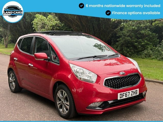 Kia Venga Crdi 4 Mpv Red