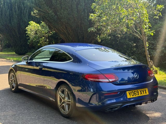 Mercedes-Benz C Class C220d Amg Line Premium Blue #6